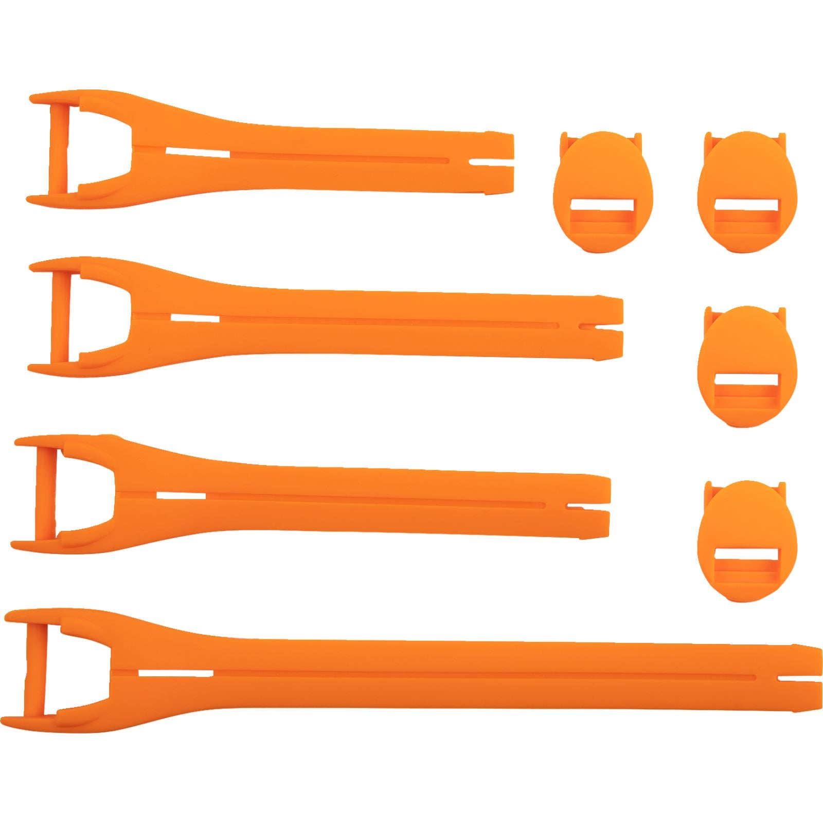 Moose Offroad Qualifier Boot Strap Kit - Orange - Size 10-15 3430-1019_1157201