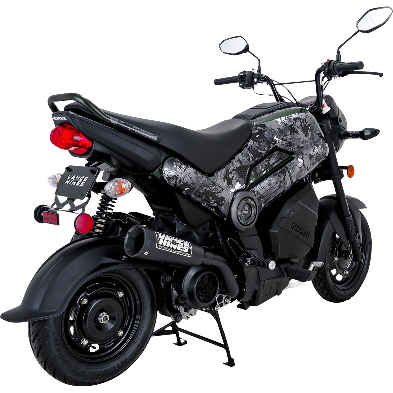 Vance And Hines Upsweep Exhaust System - Black 48241_1102661