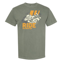 Ride Motomentum Heavyweight T-Shirt - Moss Green_914710