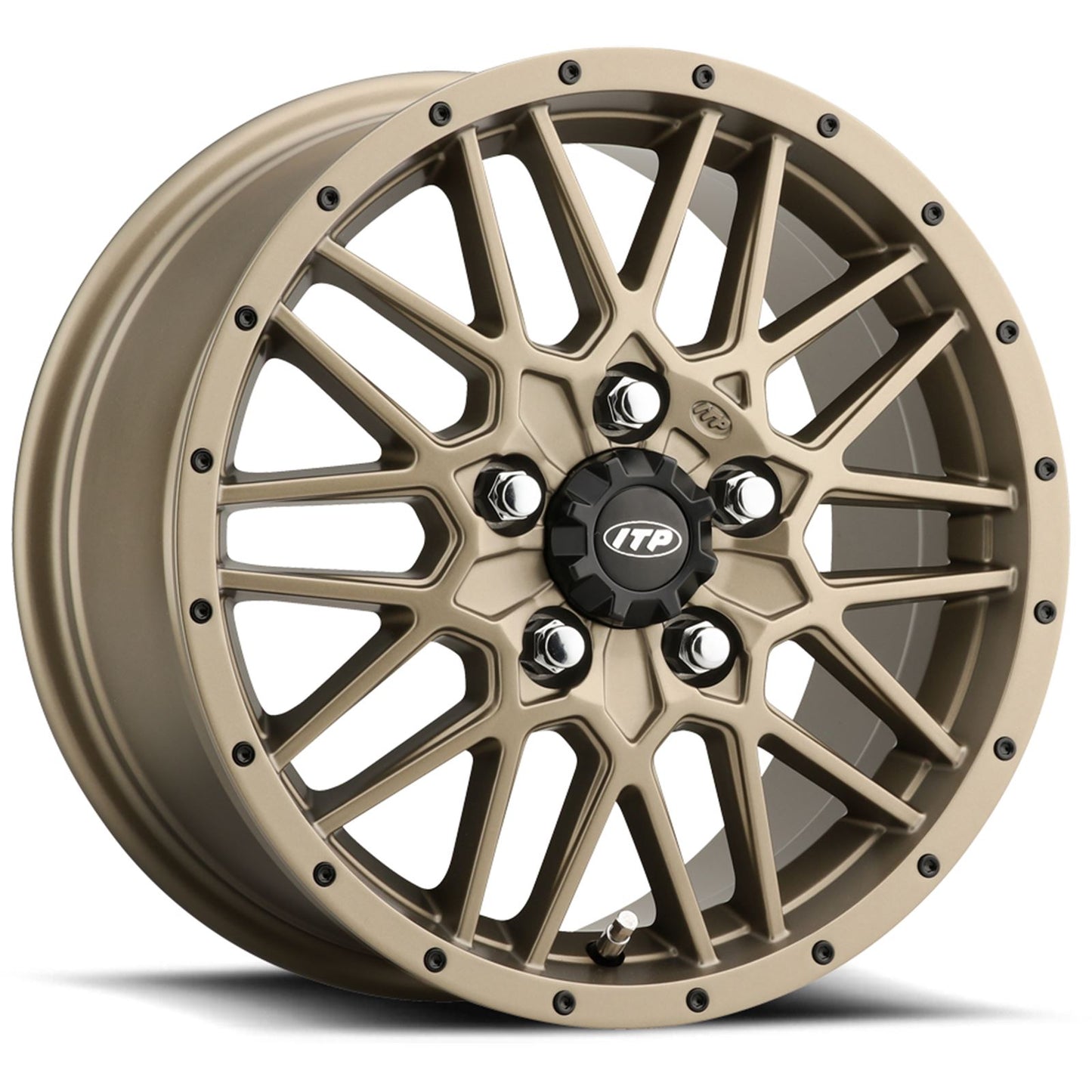 ITP Hurricane Wheel for Polaris - Bronze - 15 x 7 - 5/4.5 (6+1) [MPN: 15RZ545BX]_914729