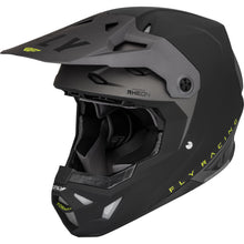 Fly Racing Youth Formula CP Slant Helmet - Matte Black/Grey/Hi-Vis - Large 73-0030YL_914728