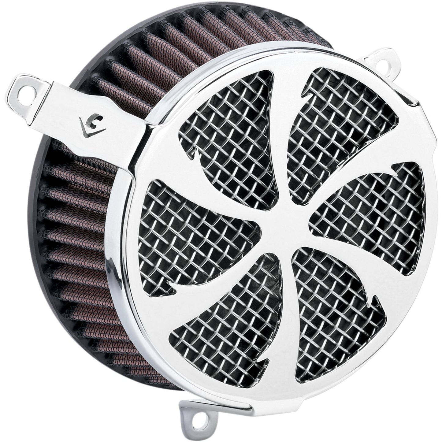 Cobra Swept Air Filter - Chrome - VT1300 06-0133-01-SB_1099320