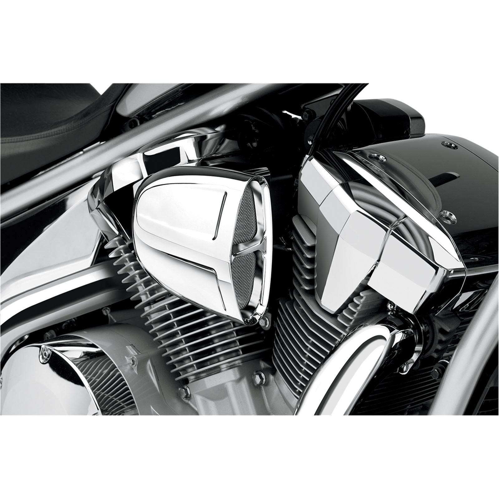 Cobra Powrflo Air Filter - Chrome - VS950 06-0225-SB_1099313