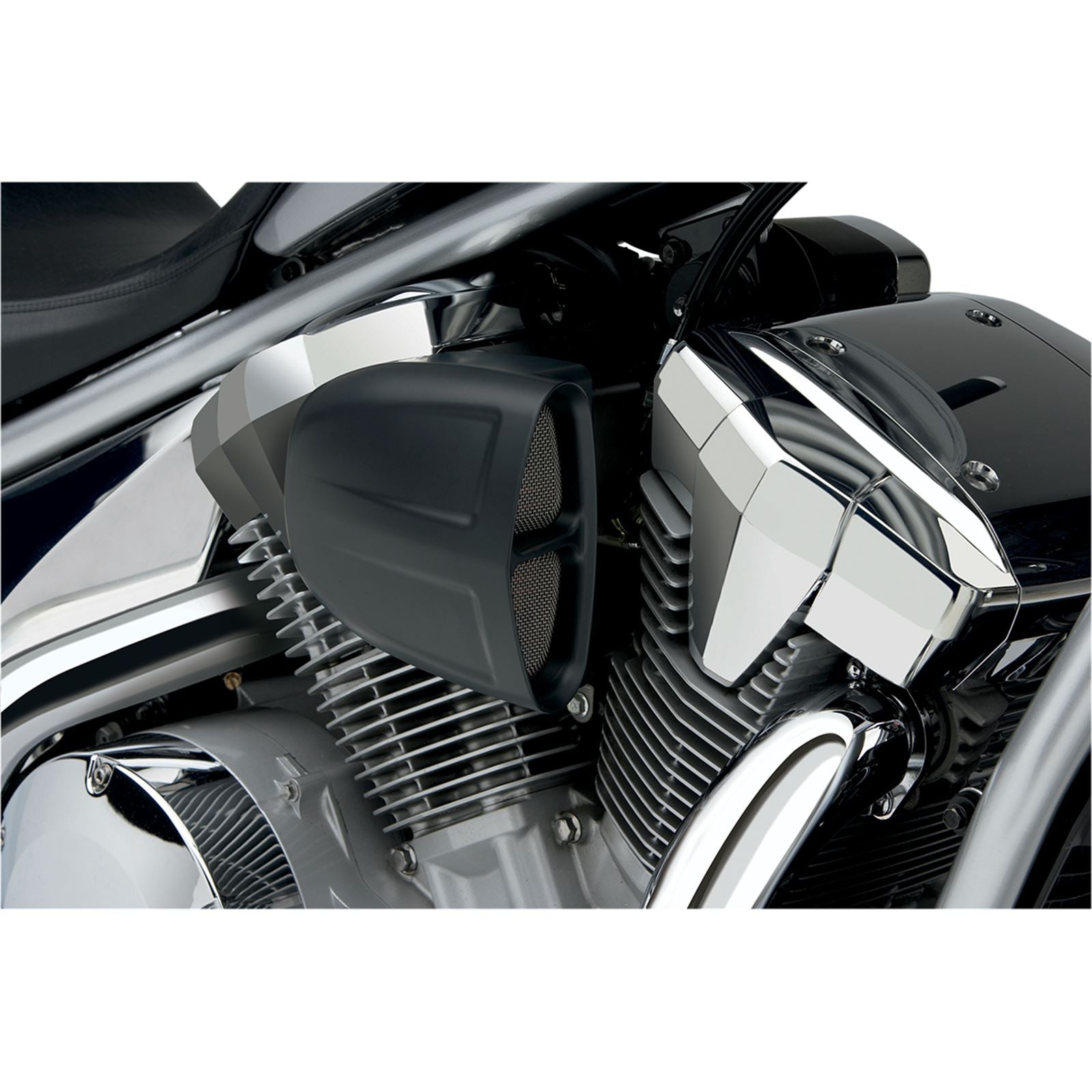 Cobra Powrflo Air Filter - Silver - VN900 06-0467B-SB_1099350