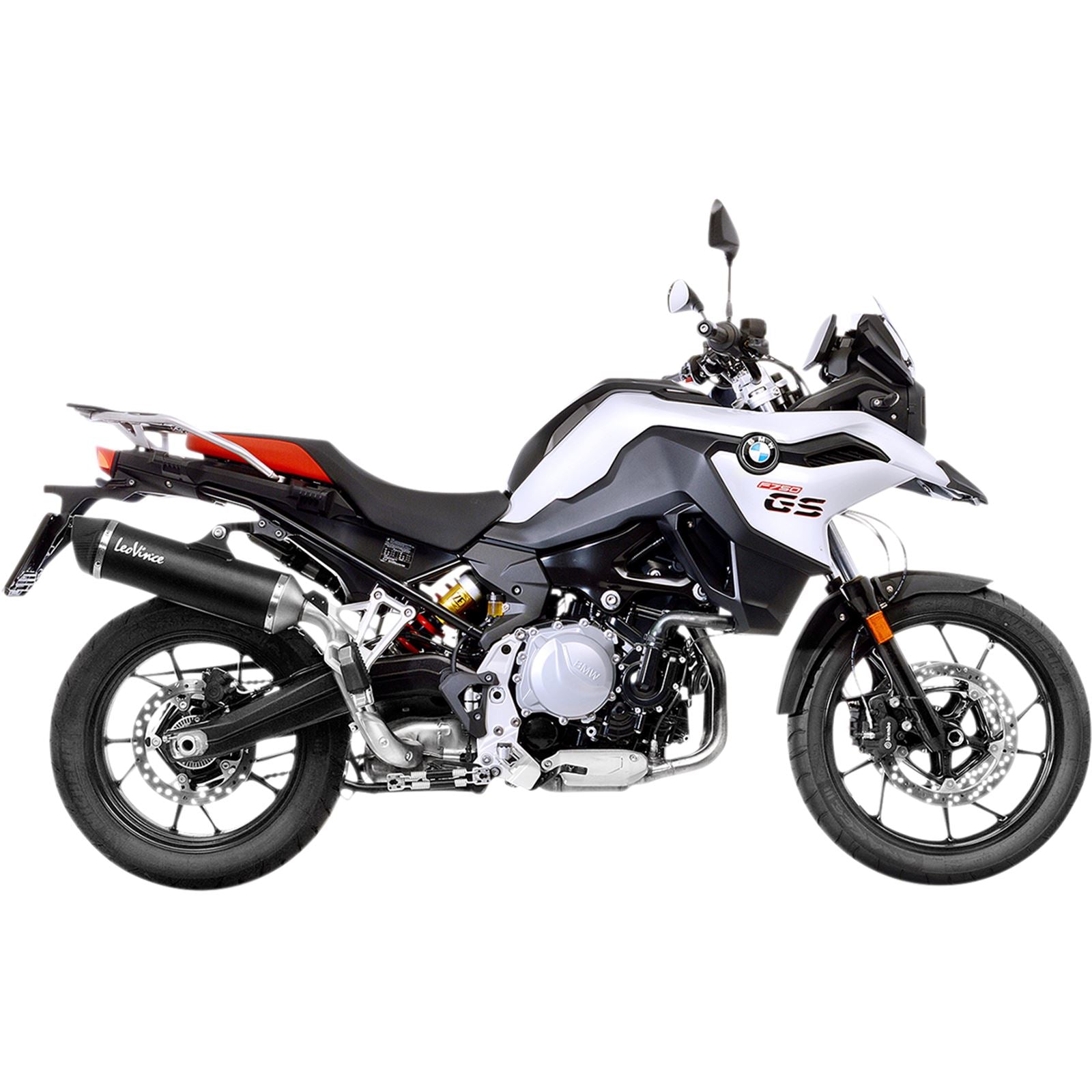 Leovince Nero Slip-On Muffler - Black - Stainless Steel for BMW [MPN: 14055]_914825