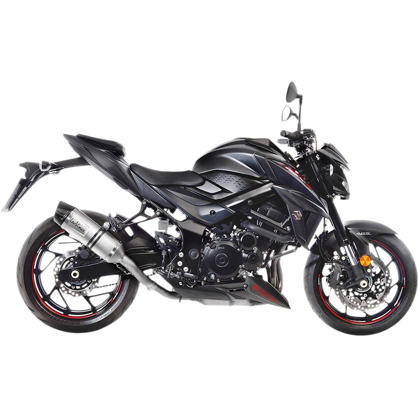 Leovince LV One Evo Slip-On Muffler - Stainless Steel for Suzuki [MPN: 14175E]_914826