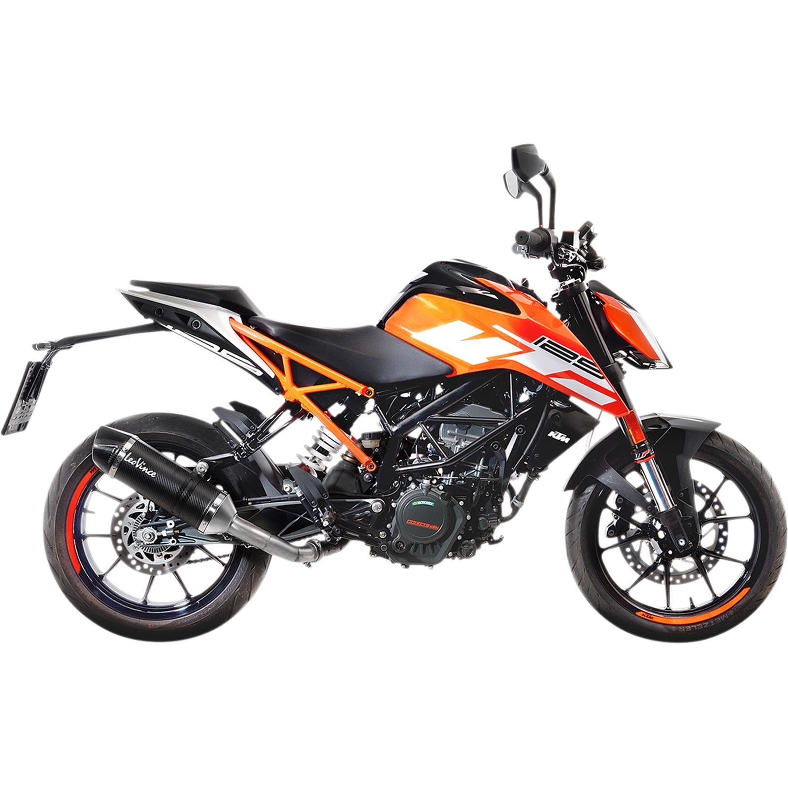 Leovince LV One Evo Slip-On Muffler - Carbon Fiber for KTM [MPN: 14186E]_914828