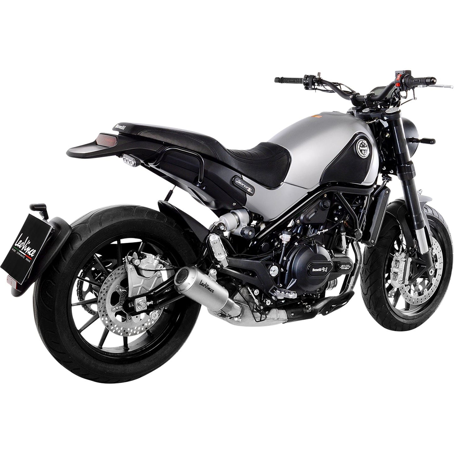 Leovince LV-10 Slip-On Muffler - Stainless Steel for Benelli [MPN: 15226]_914795