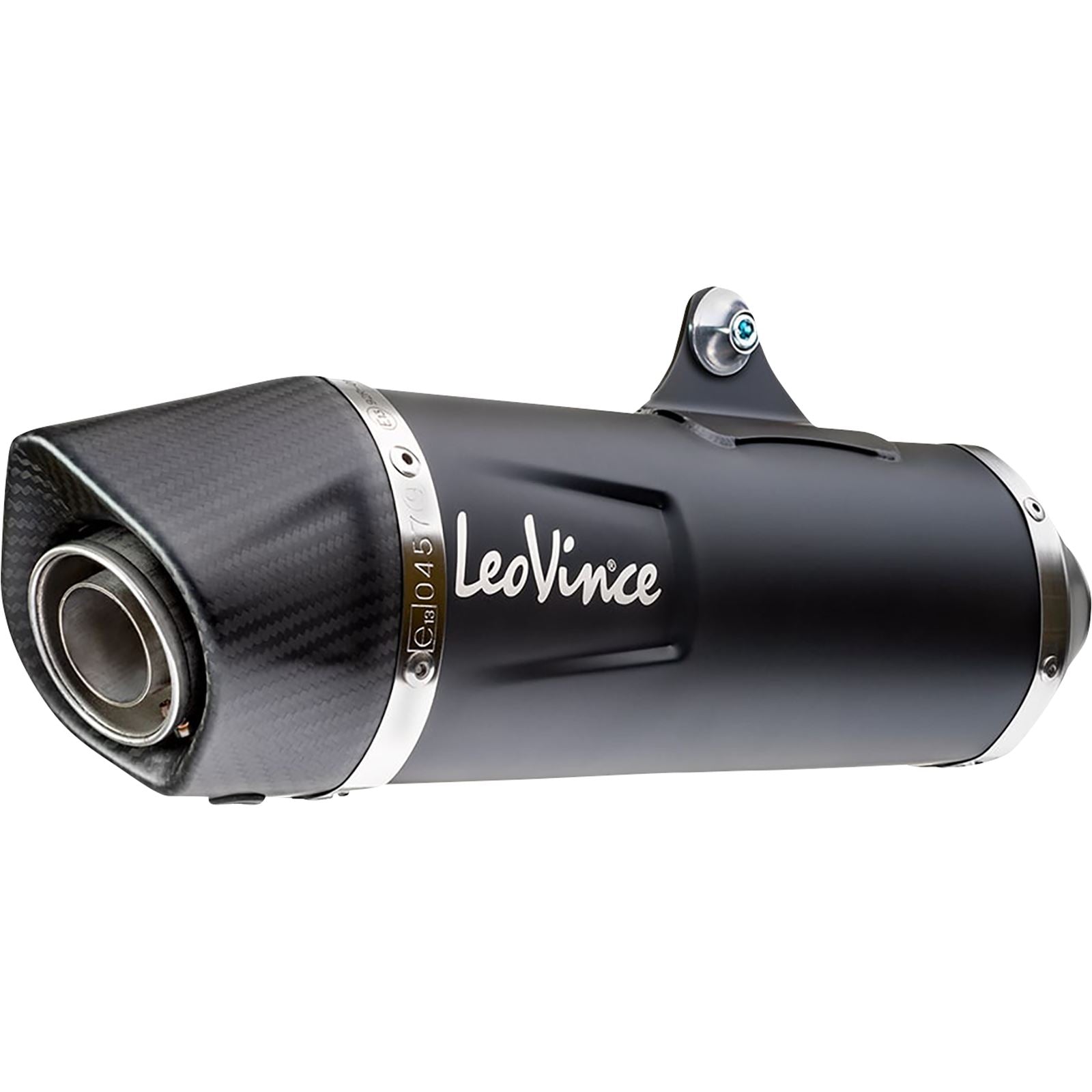 Leovince Nero Slip-On Muffler - Black for Kawasaki/Honda [MPN: 14057]_914802