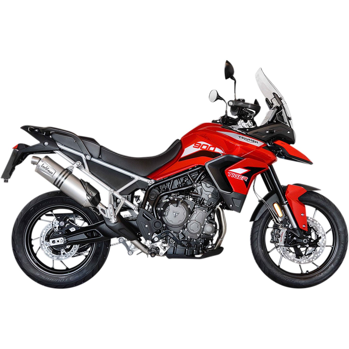 Leovince LV One Evo Slip-On Muffler - Stainless Steel - Carbon Fiber End Cap [MPN: 14352E]_914861