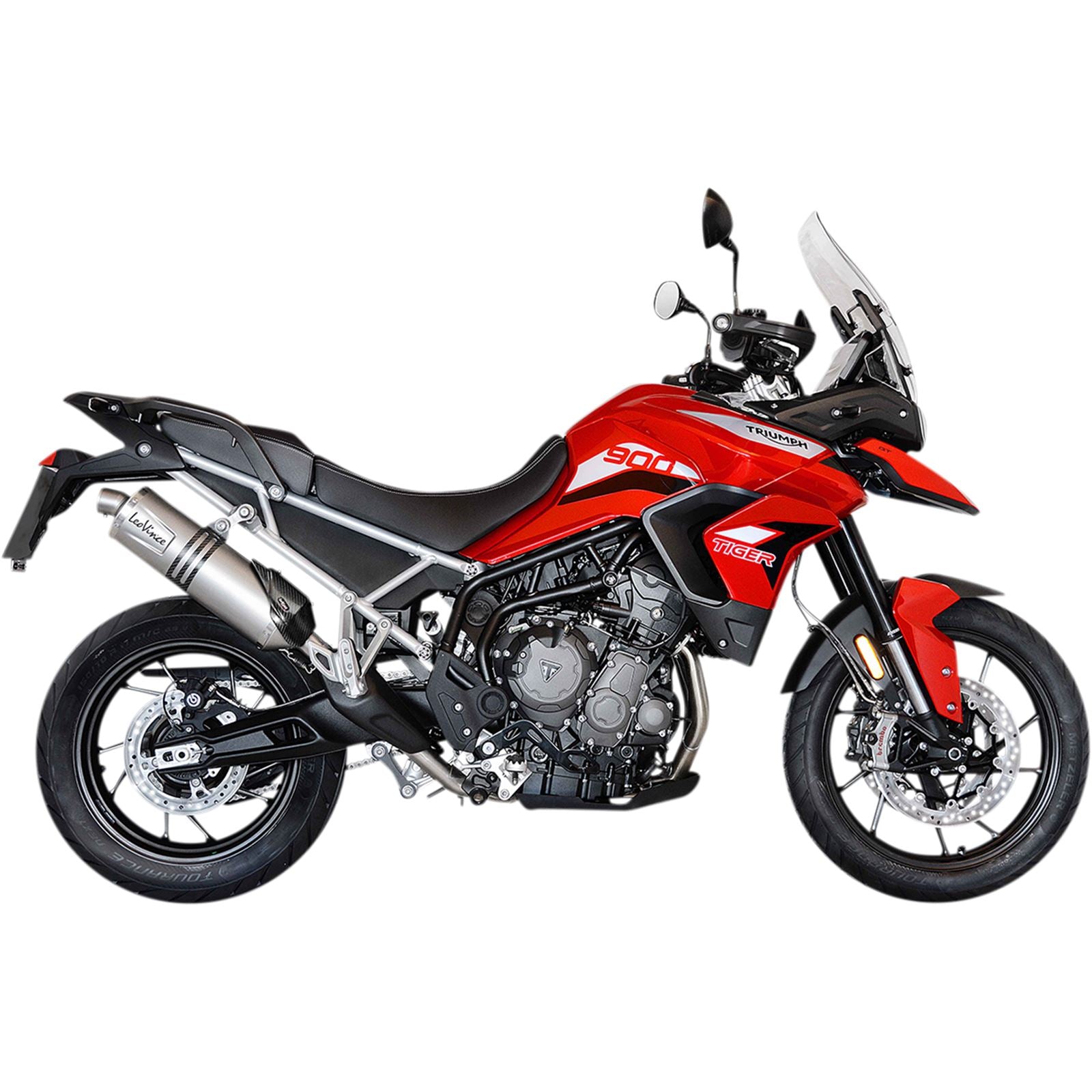 Leovince LV One Evo Slip-On Muffler - Stainless Steel - Carbon Fiber End Cap [MPN: 14352E]_914861