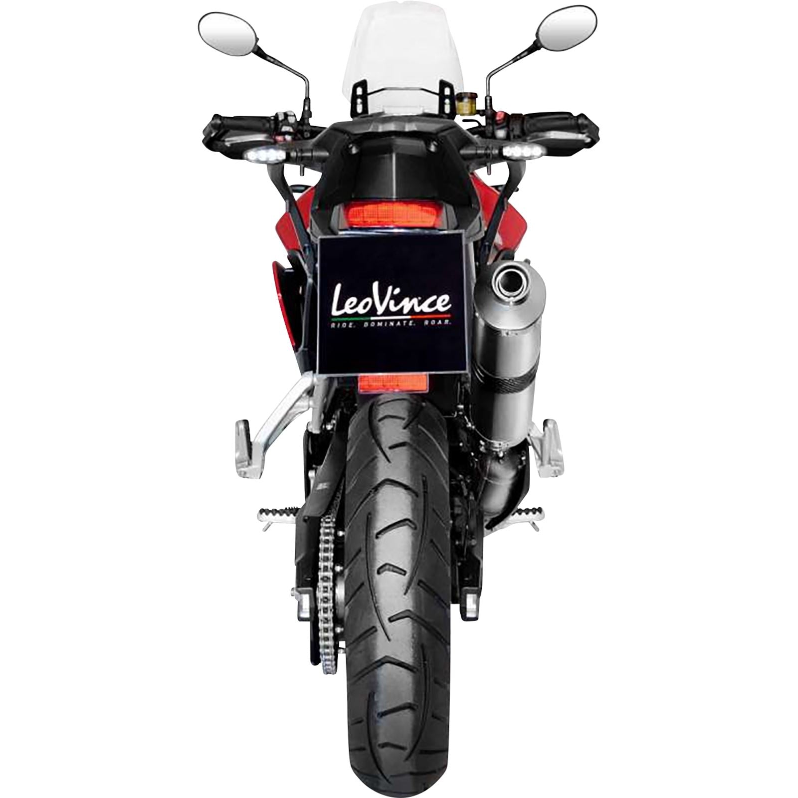 Leovince LV One Evo Slip-On Muffler - Stainless Steel - Carbon Fiber End Cap [MPN: 14352E]_914862