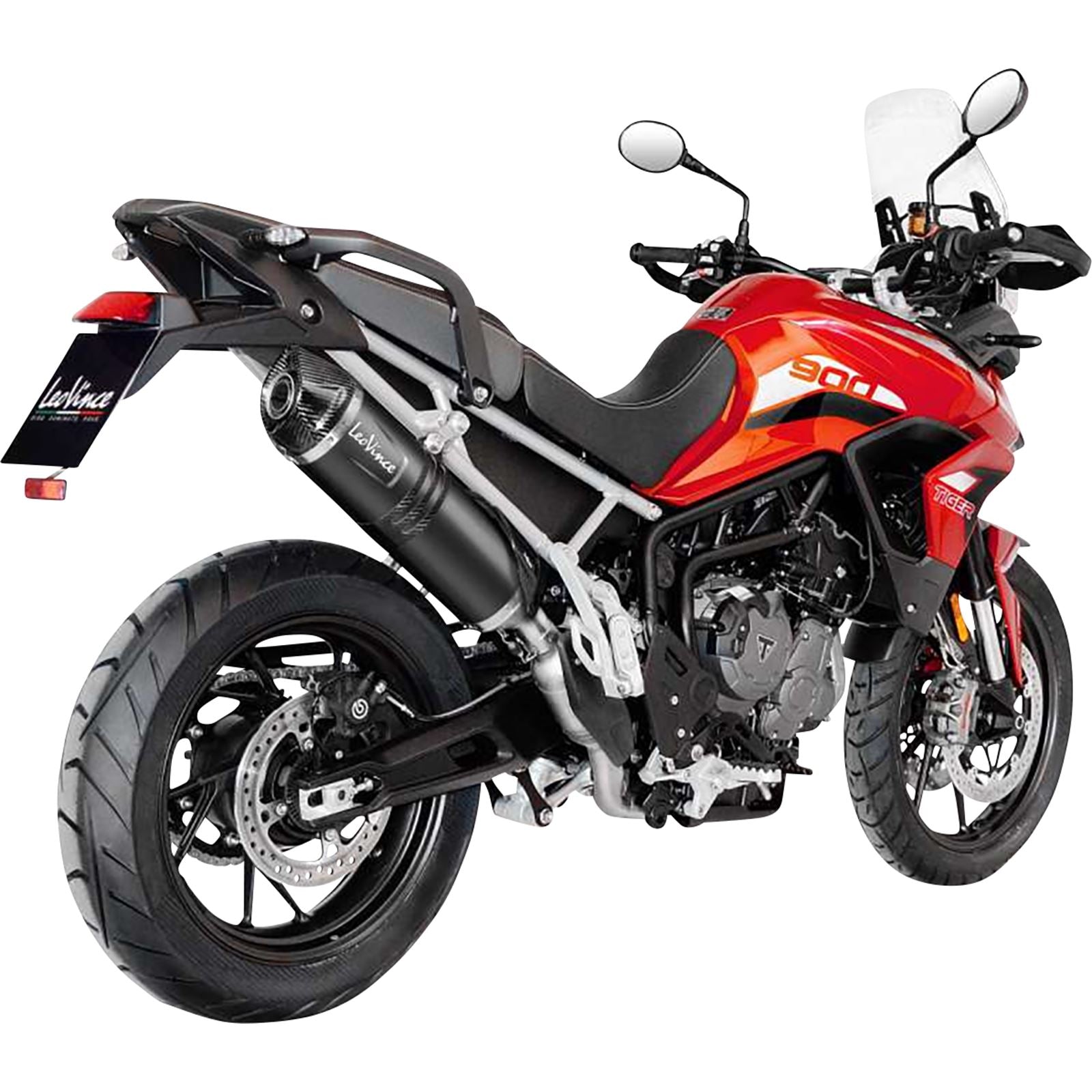 LeoVince LV One Evo Slip-On Muffler - Black Edition for Triumph [MPN: 14352EB]_914871