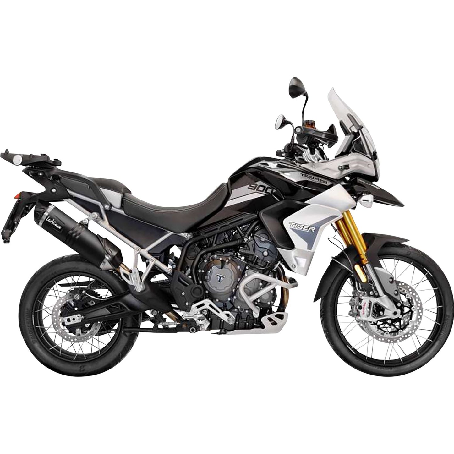 LeoVince LV One Evo Slip-On Muffler - Black Edition for Triumph [MPN: 14352EB]_914873