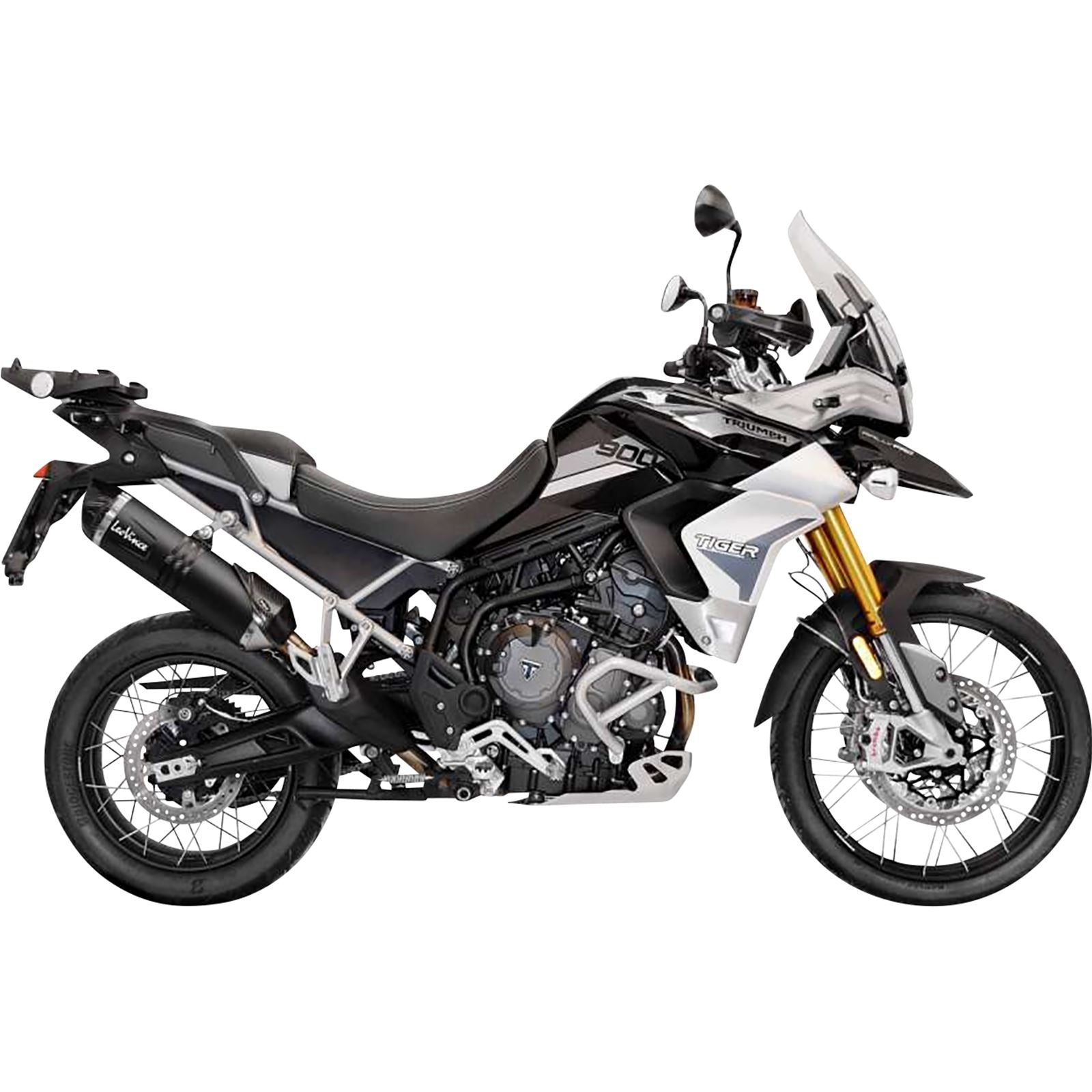 LeoVince LV One Evo Slip-On Muffler - Black Edition for Triumph [MPN: 14352EB]_914873