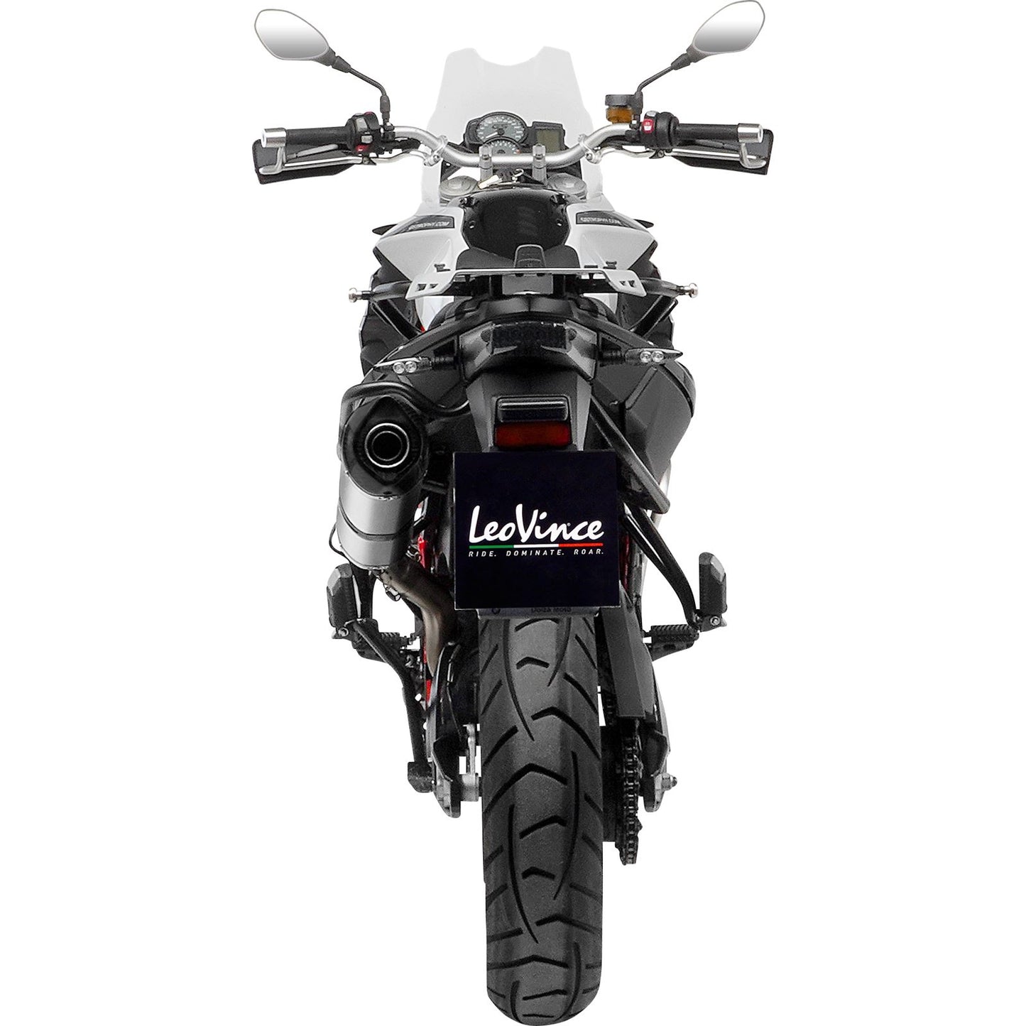 Leovince LV One Evo Slip-On Muffler - Stainless Steel for BMW [MPN: 14383E]_914875