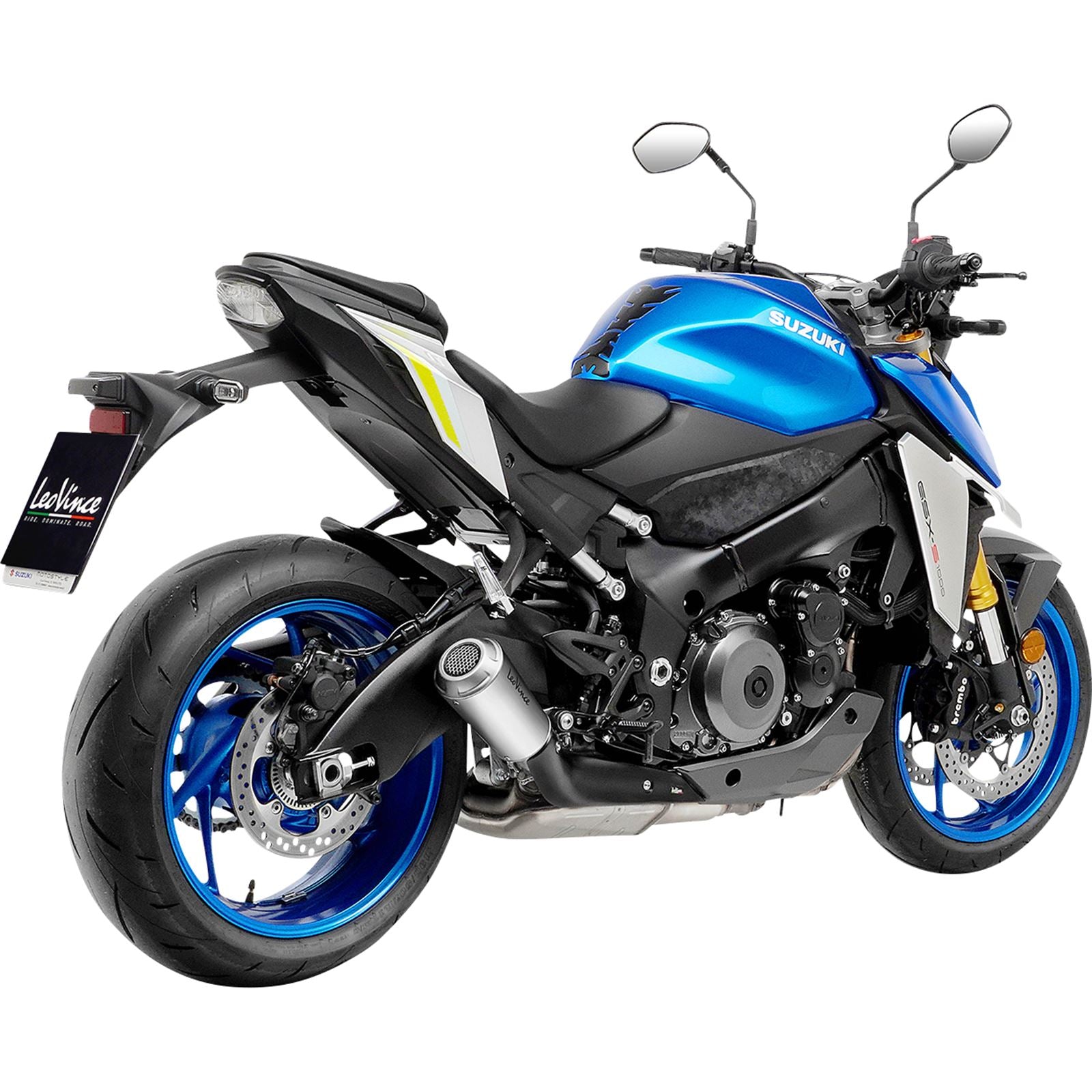 LeoVince LV-10 Slip-On Muffler - Stainless Steel for Suzuki [MPN: 15245]_914837