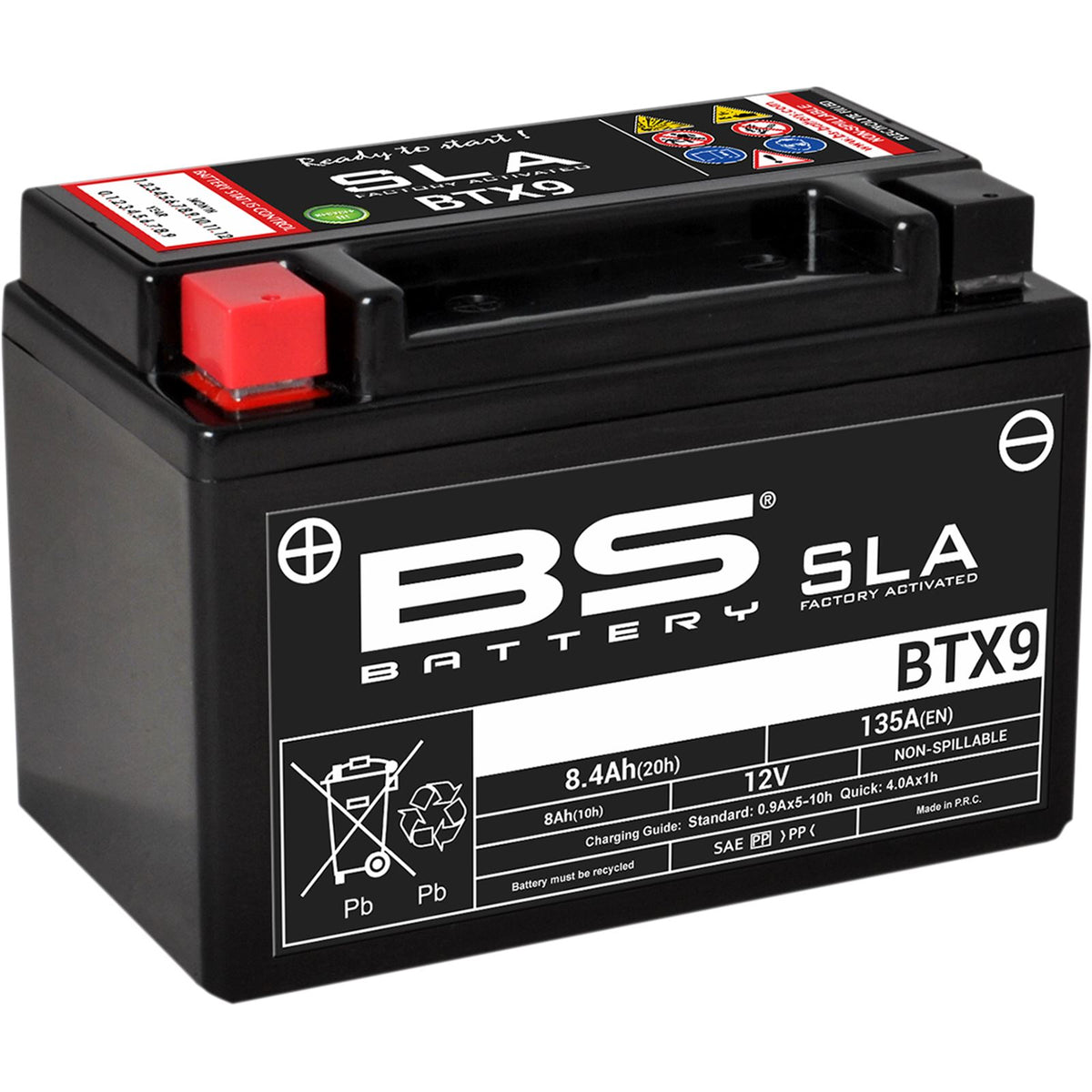 BS Battery Battery - 12V - 8ah - BTX9 [MPN: 300674]_914911