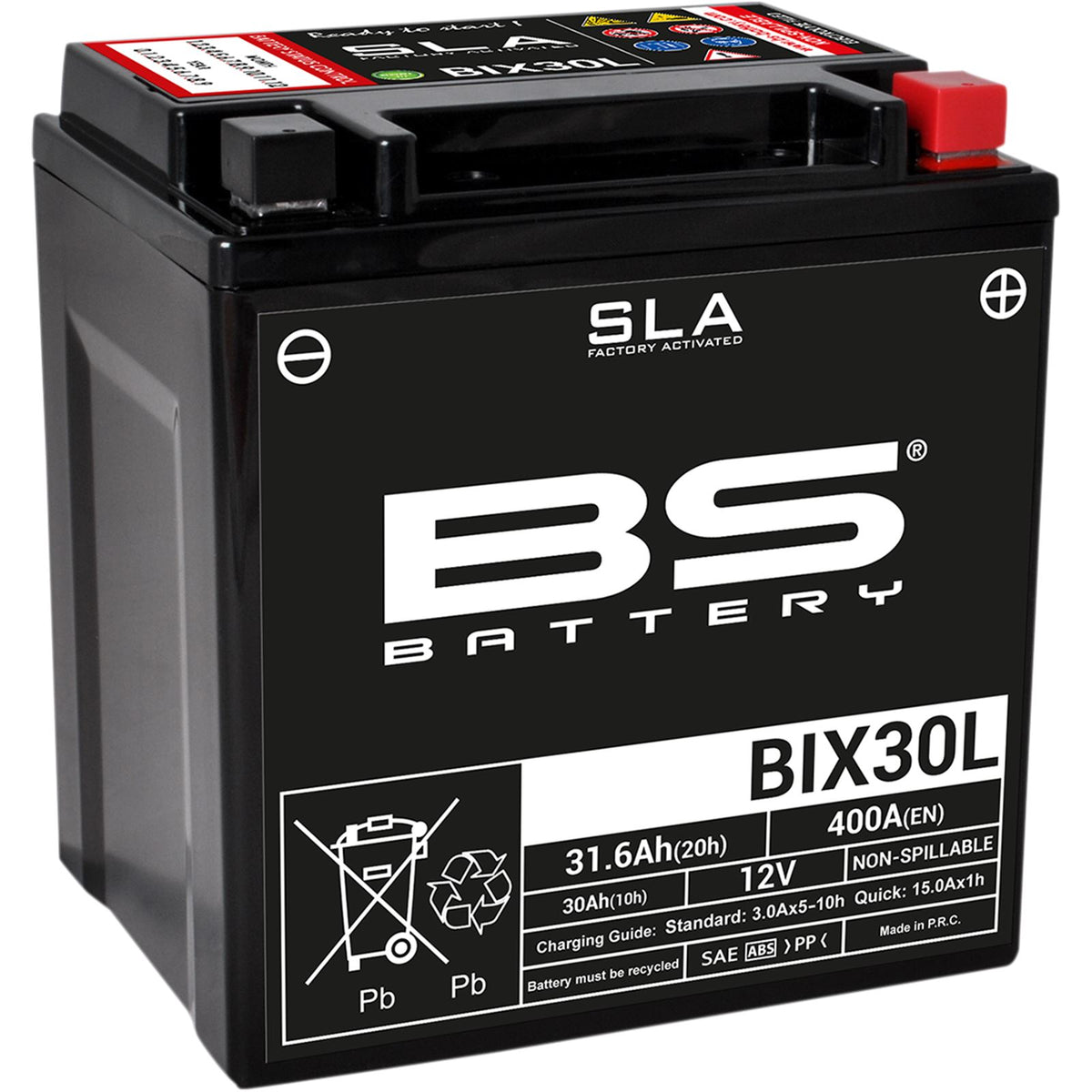 BS Battery Battery - 12V - 21ah - BIX30L [MPN: 300631]_914921