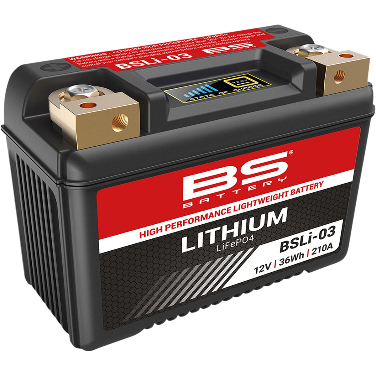 BS Battery Lithium Battery - 12V - 3ah - BSLI03 [MPN: 360103]_914925