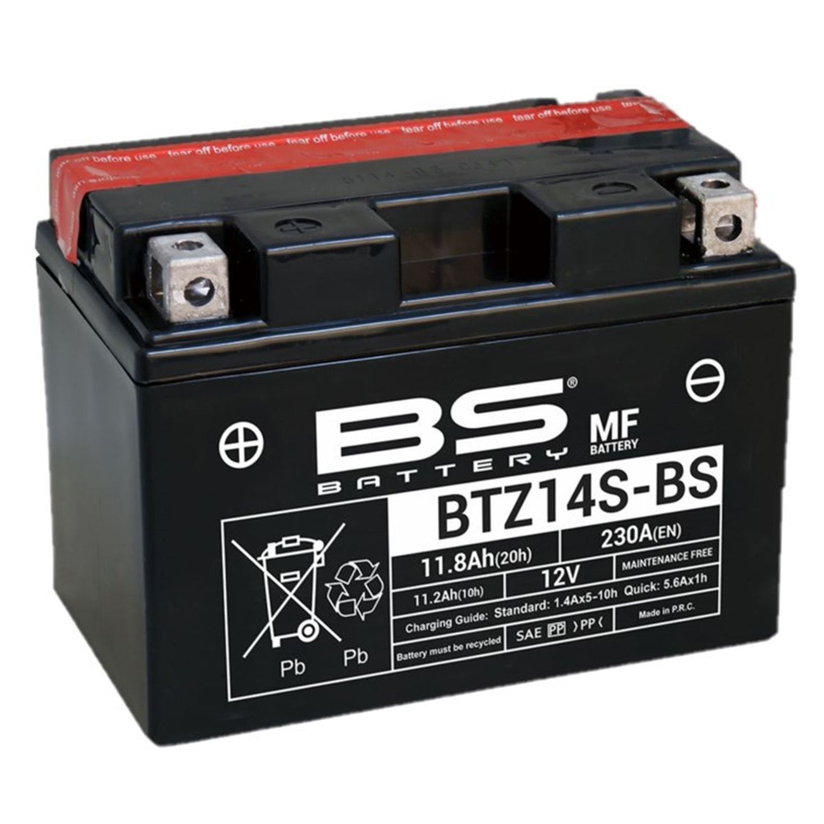 BS Battery Battery - 12V - 11.2ah - BTZ14S-BS [MPN: 300698]_1513335