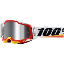 100% Racecraft 2 Goggles - Arsham Red - Silver Flash Mirror 50010-00016_914941