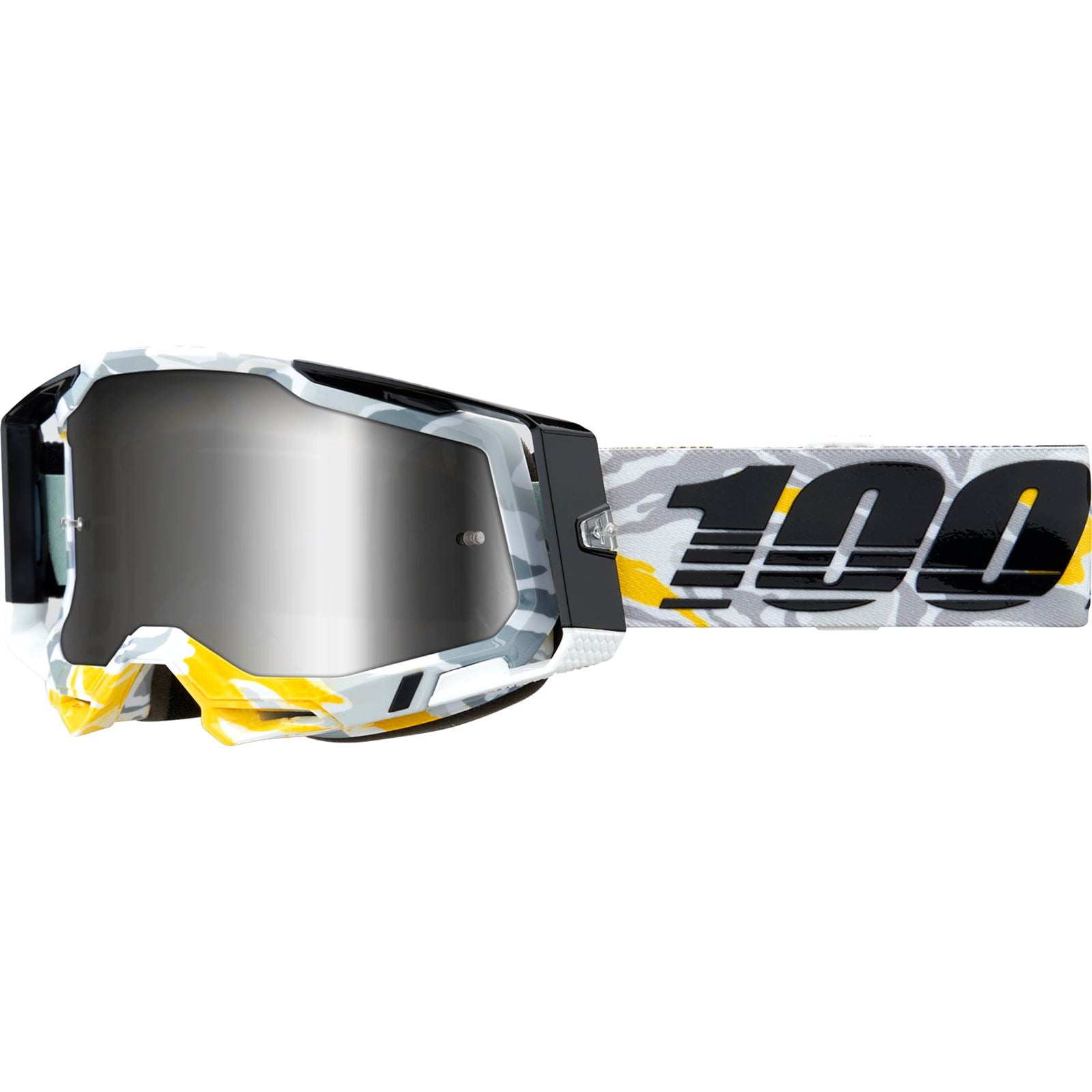 100% Racecraft 2 Goggles - Korb - Silver Mirror 50010-00019_914944