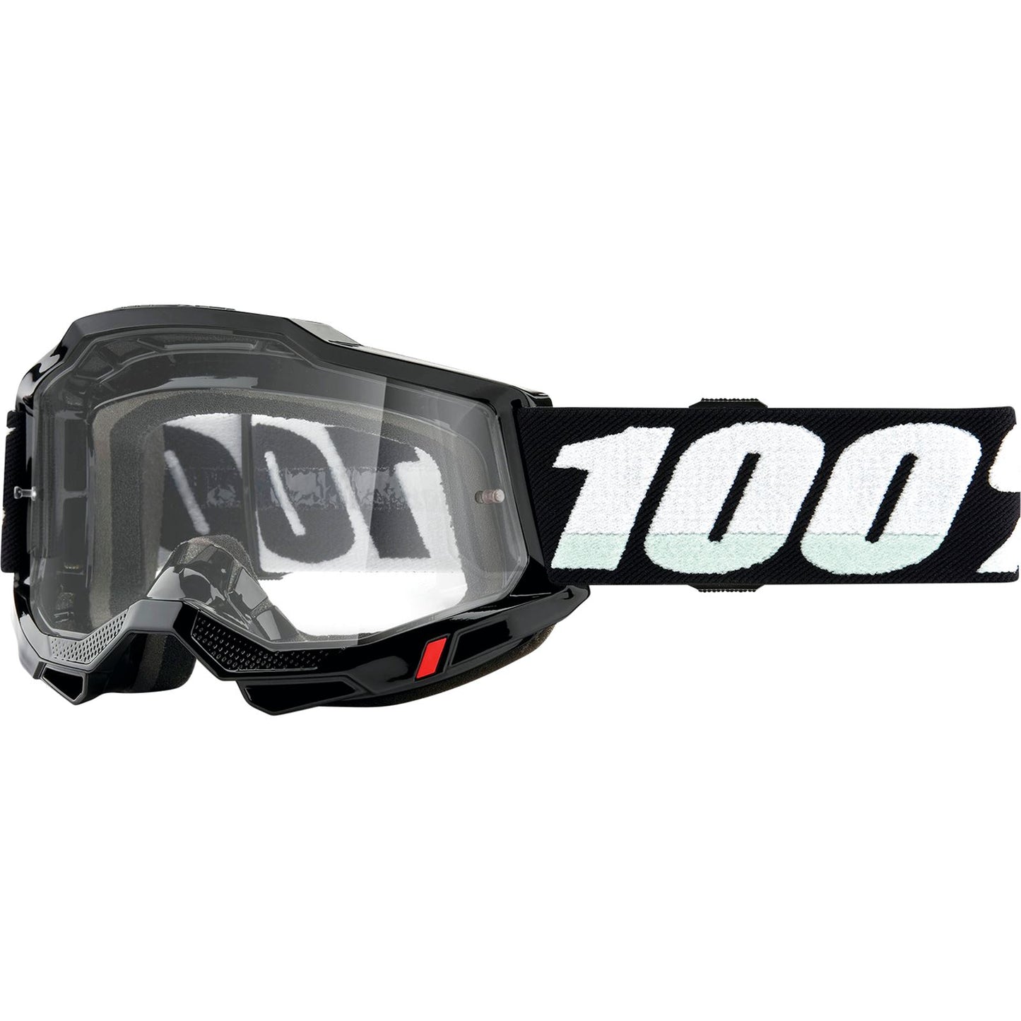 100% Accuri 2 Junior Goggles - Black - Clear 50024-00010_1080494