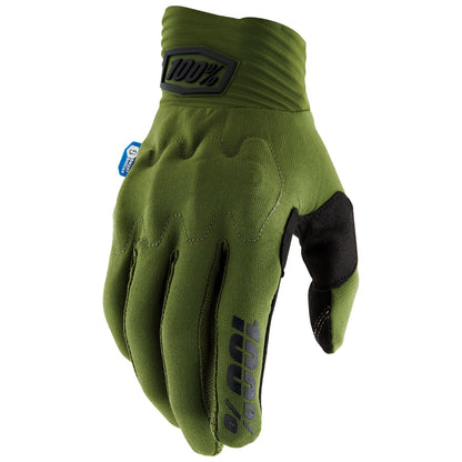 100% Cognito Smart Shock Gloves - Army Green/Black - Large [MPN: 10014-00027]_1984472