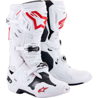Alpinestars Tech 10 Supervented Riding Boots - White_1102219