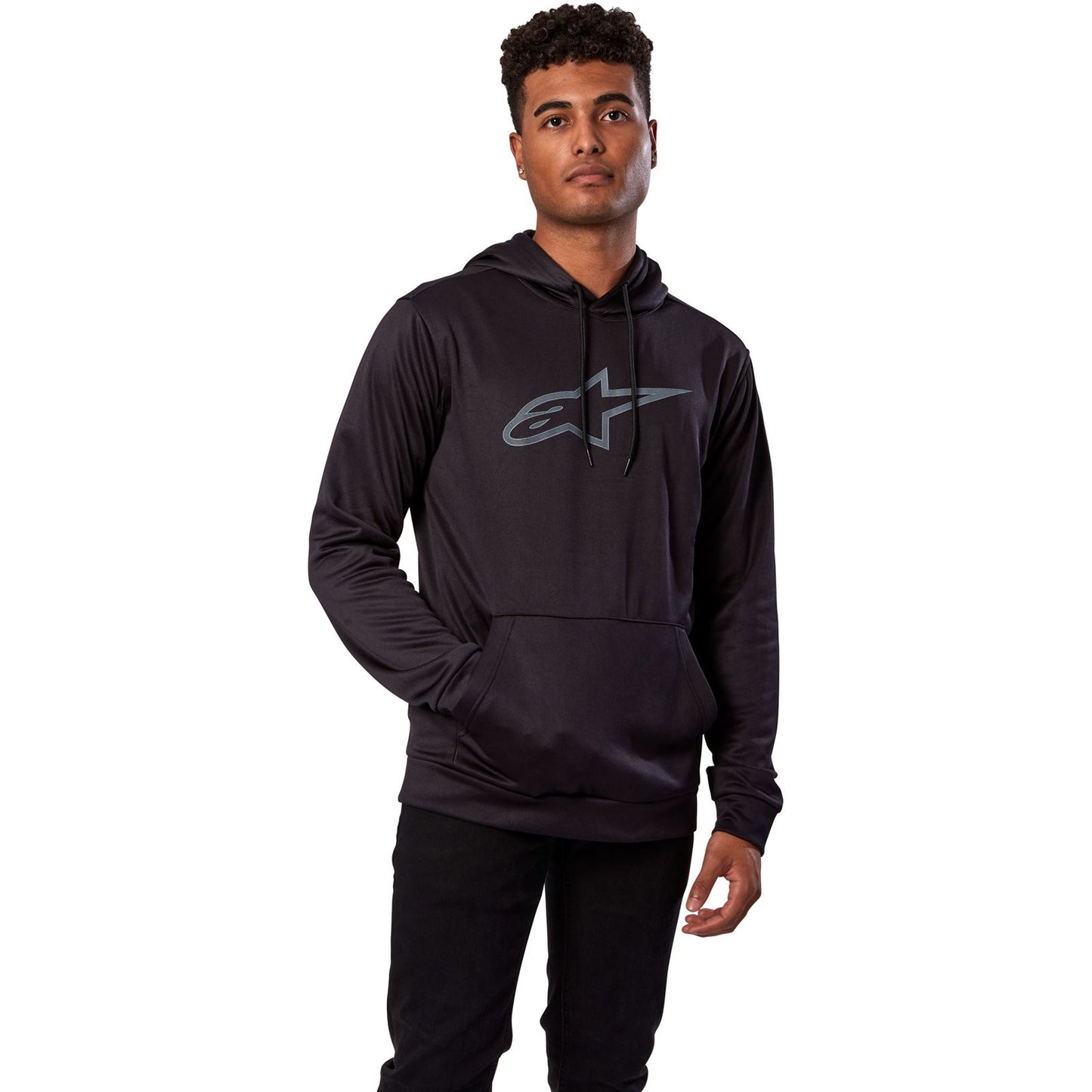 Alpinestars Inception Athletic Hoodie - Black - Medium [MPN: 1232-51500-10-M]_932326