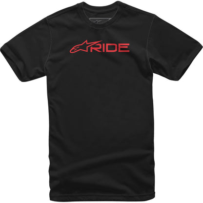 Alpinestars Ride 3.0 T-Shirt - Black/Red - 2XL [MPN: 1232-72200-1030-XXL]_932414