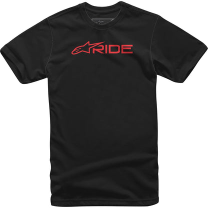 Alpinestars Ride 3.0 T-Shirt - Black/Red - 2XL [MPN: 1232-72200-1030-XXL]_934648