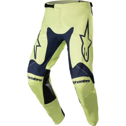 Alpinestars Racer Hoen Pants - Night Navy/Fluo Green - Size 30 [MPN: 3721323-7166-30]_933094