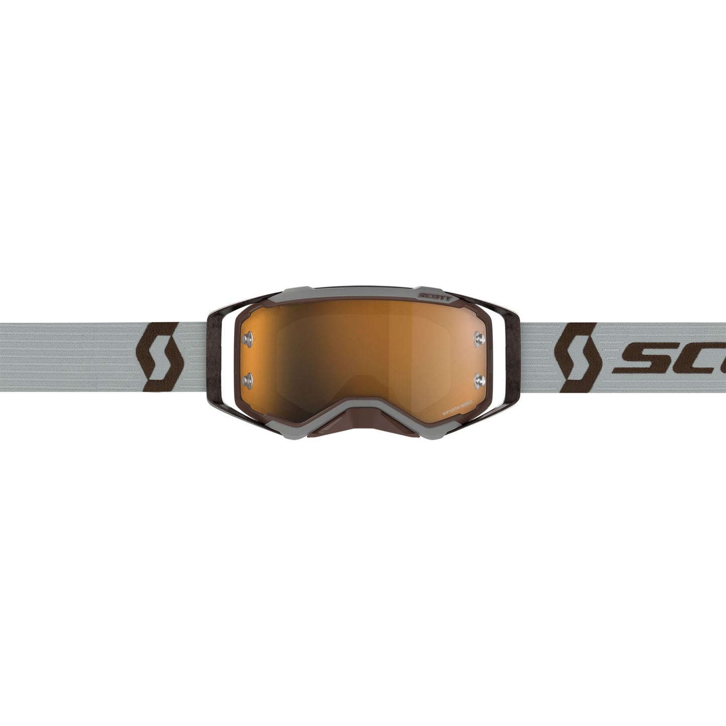 Scott Prospect Amplifier Goggle - Grey/Brown - Gold Chrome Works 285536-7430324_933708
