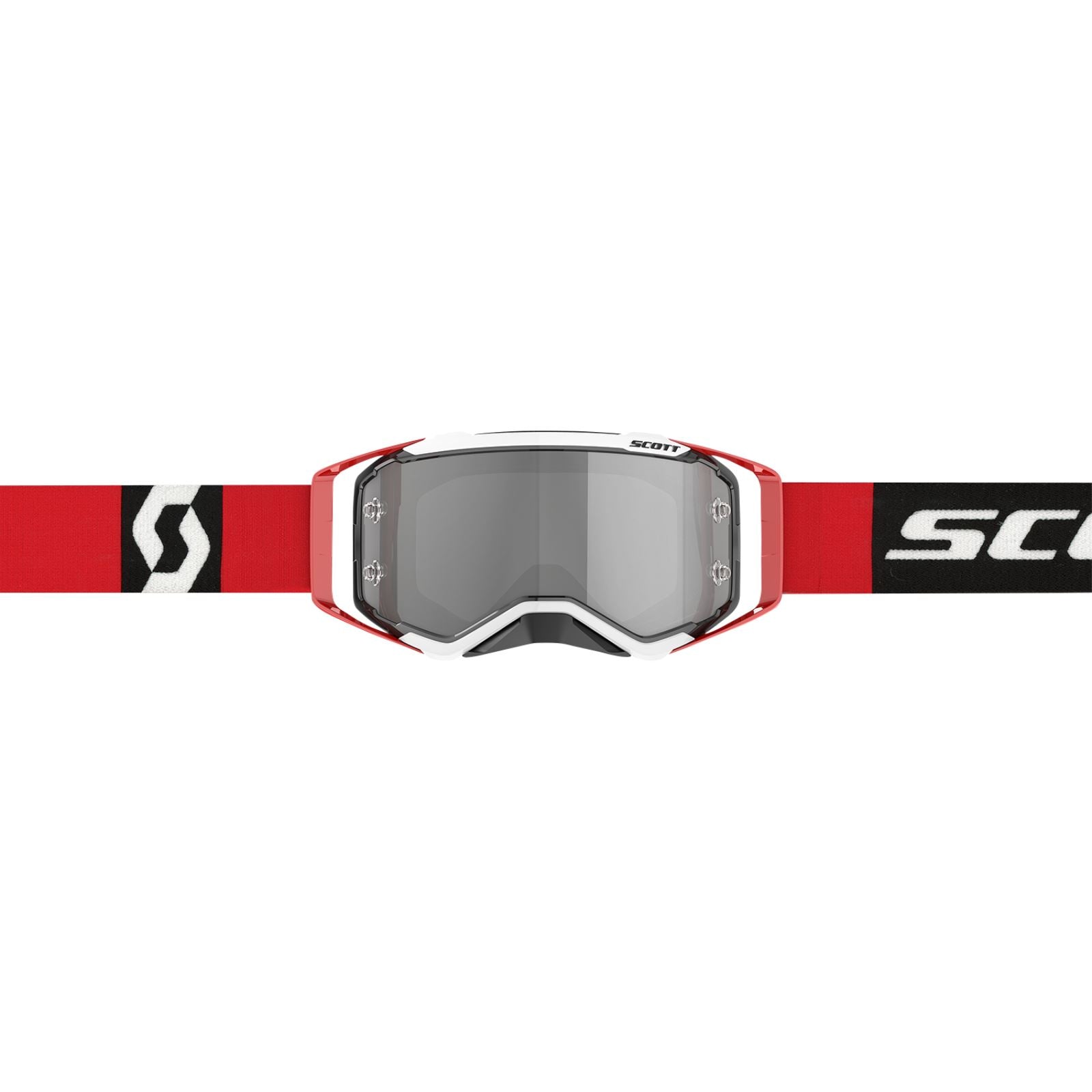 Scott Prospect Goggles - Red/Black Silver Chrome Works 272821-1018269_1142341