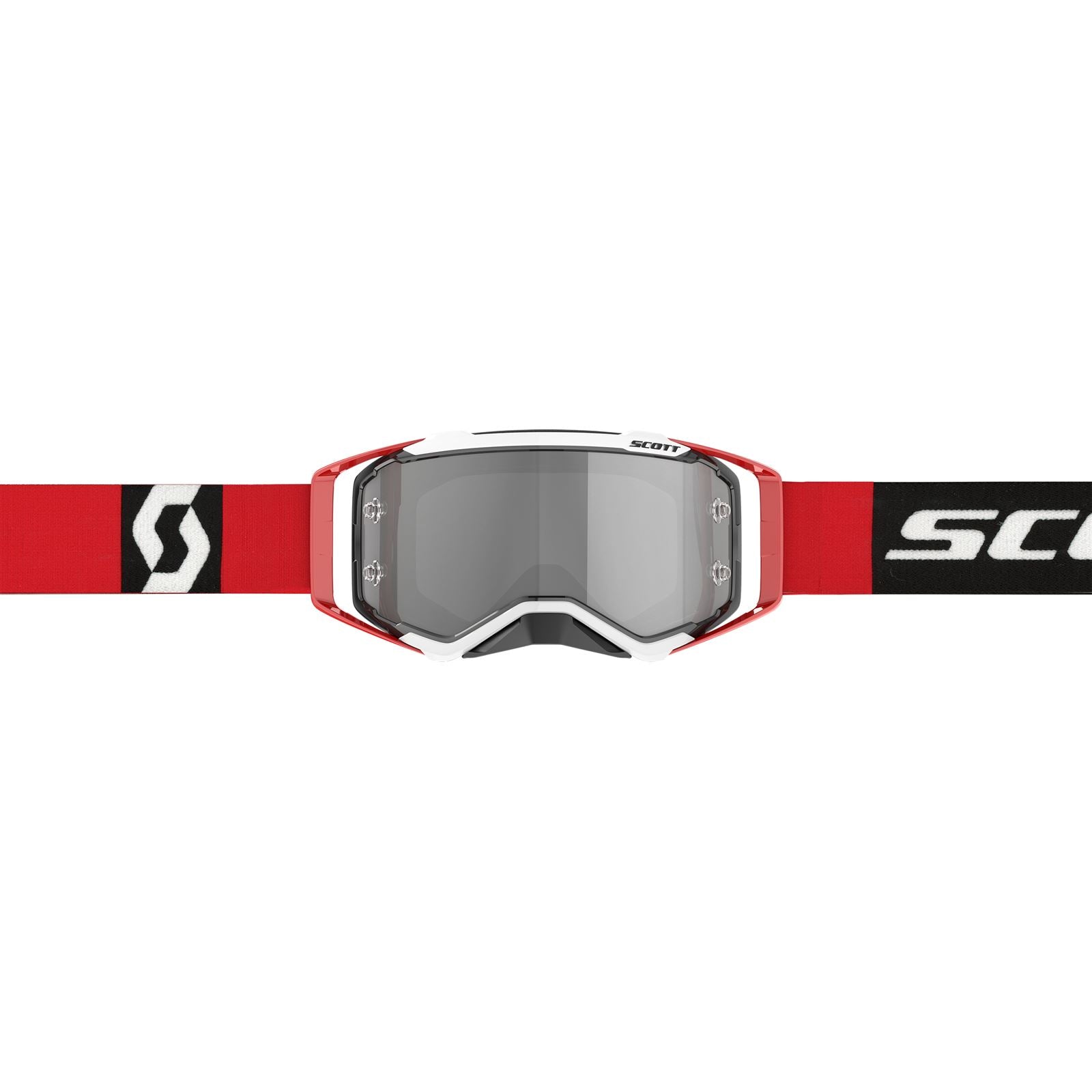 Scott Prospect Goggles - Red/Black Silver Chrome Works 272821-1018269_933647
