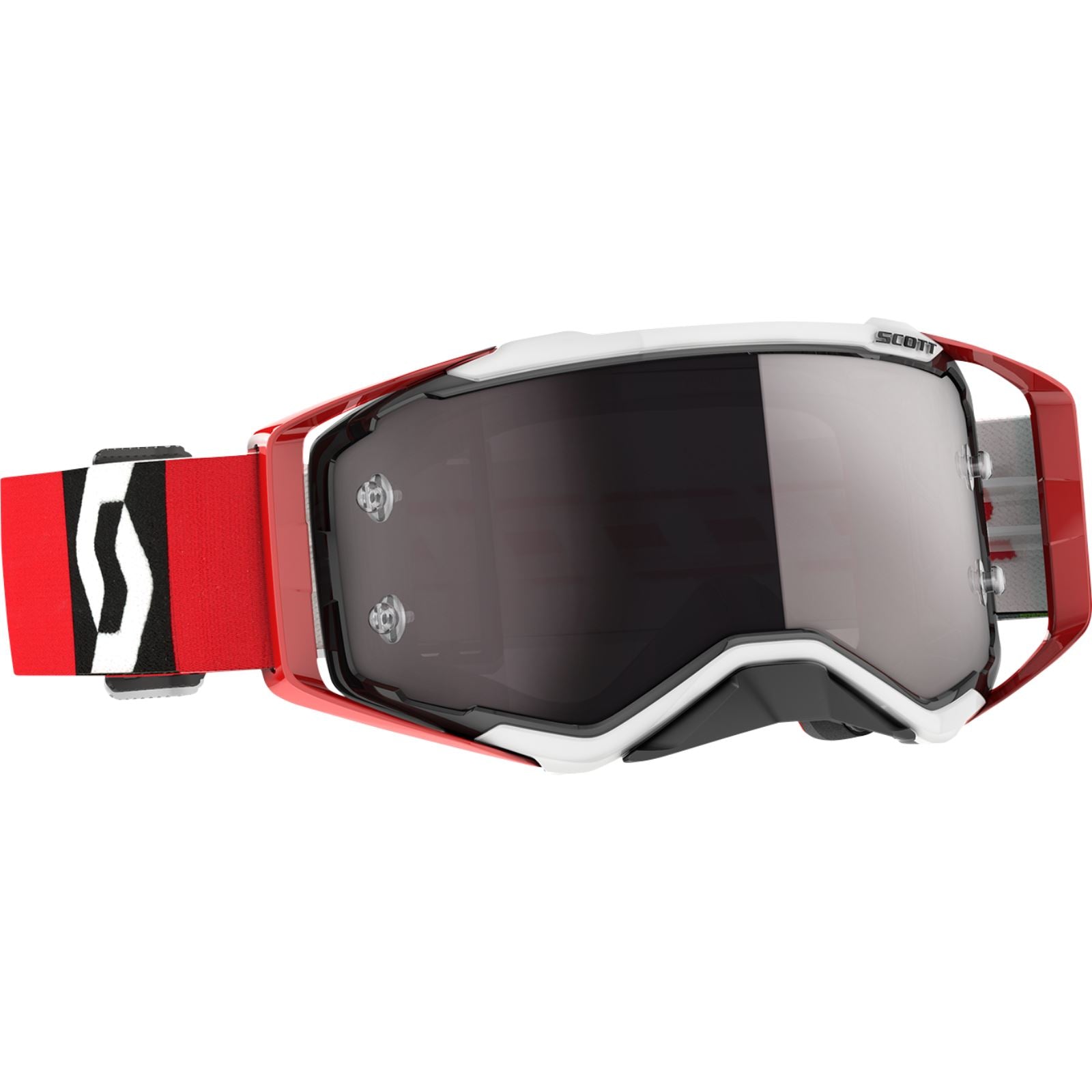 Scott Prospect Goggles - Red/Black Silver Chrome Works 272821-1018269_1142343