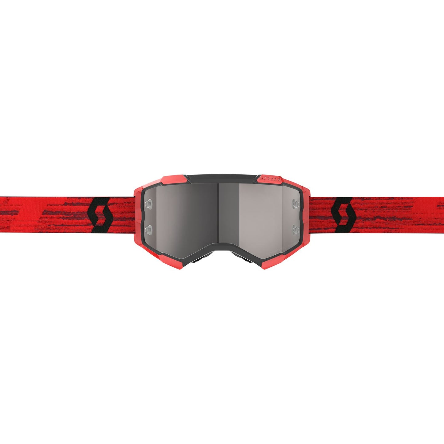 Scott Fury Goggles - Dark Red/Silver Chrome Works 272828-0084269_933615