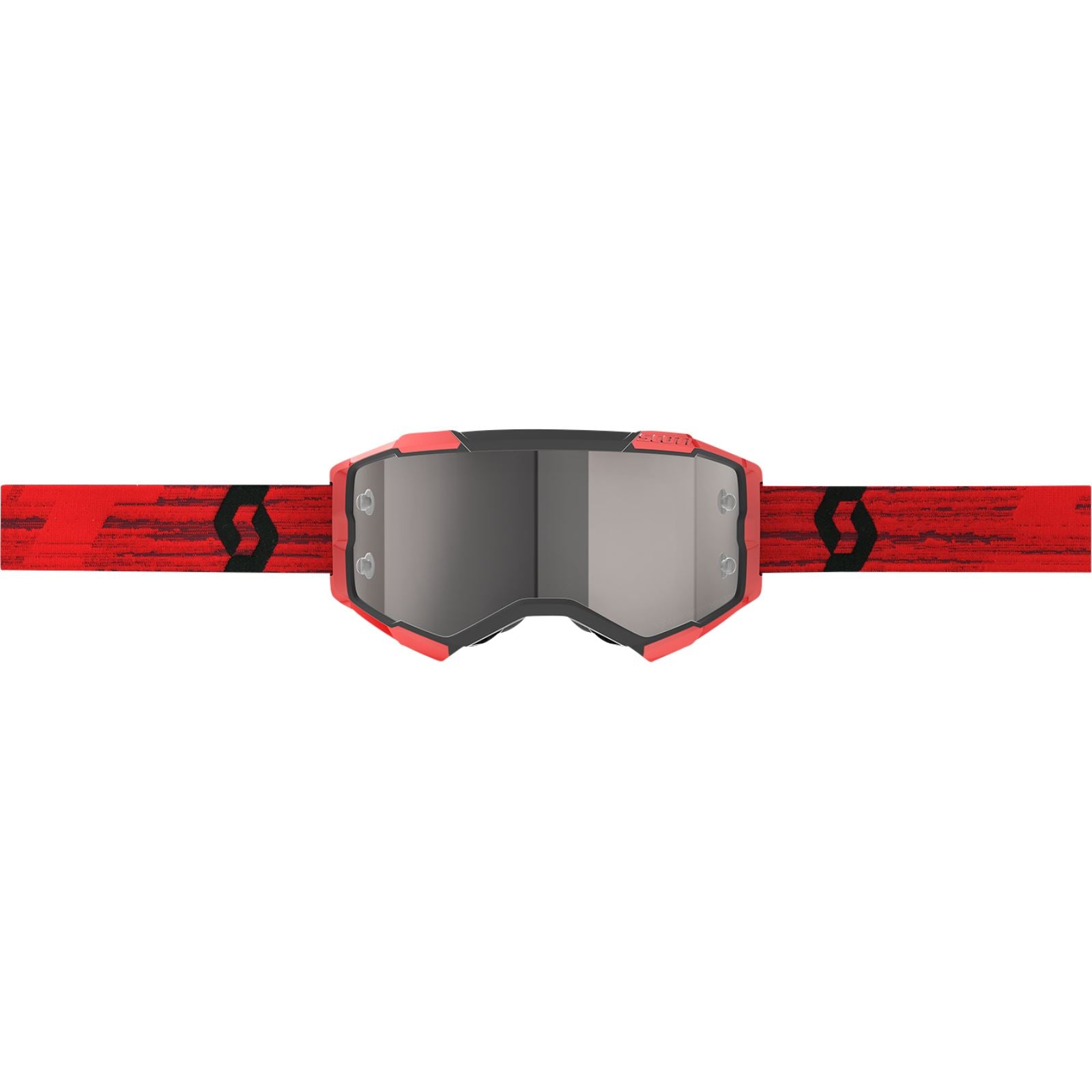 Scott Fury Goggles - Dark Red/Silver Chrome Works 272828-0084269_1142387