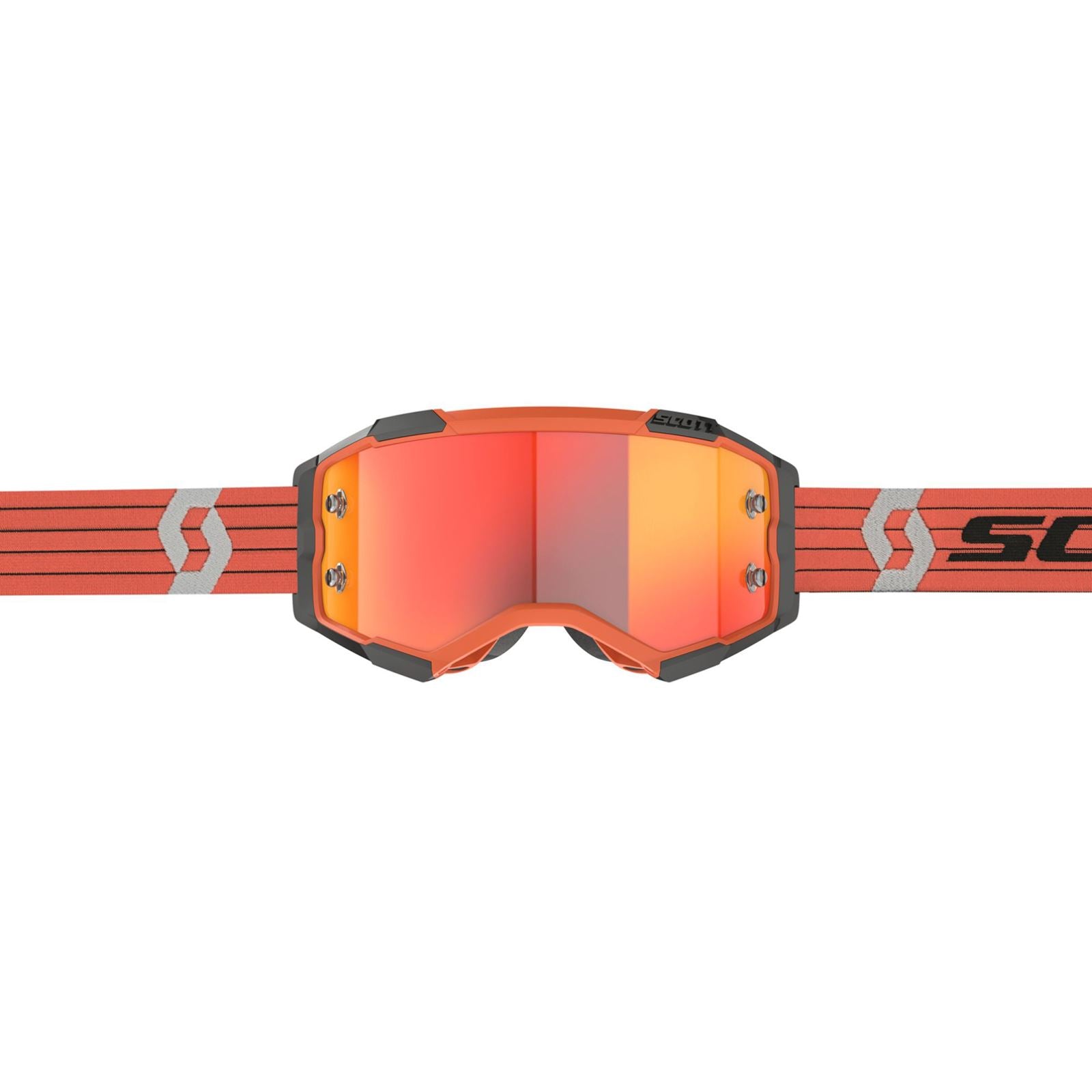 Scott Fury Goggles - Orange/Grey/Orange Chrome Works 272828-1011280_1142391