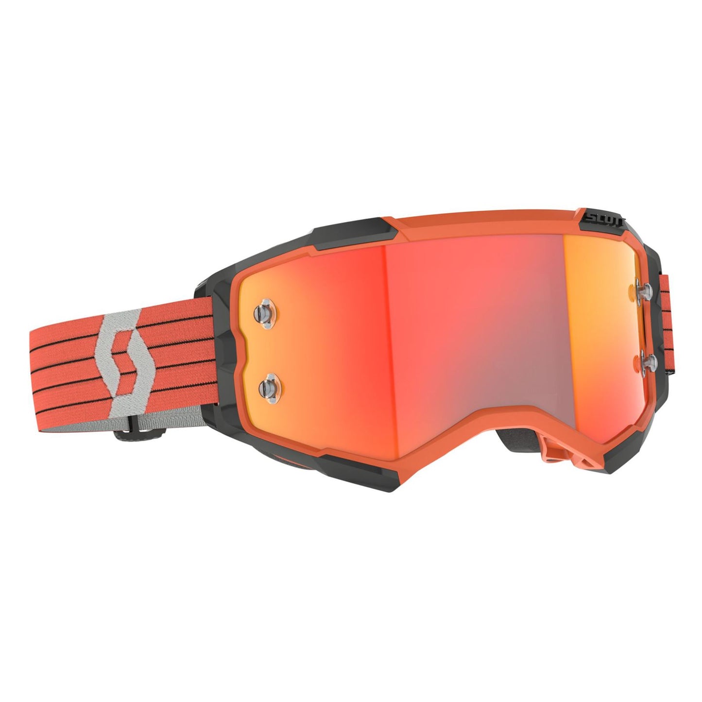 Scott Fury Goggles - Orange/Grey/Orange Chrome Works 272828-1011280_1142392