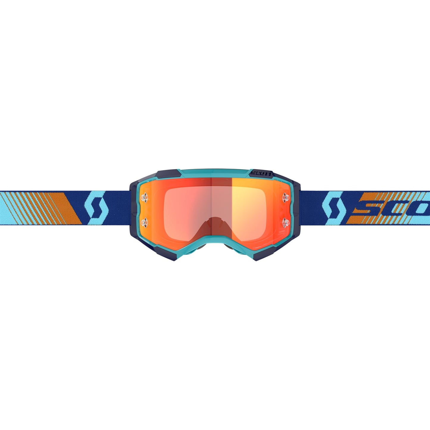 Scott Fury Goggles - Royal Blue/Orange/Orange Chrome Works 272828-7436280_933629