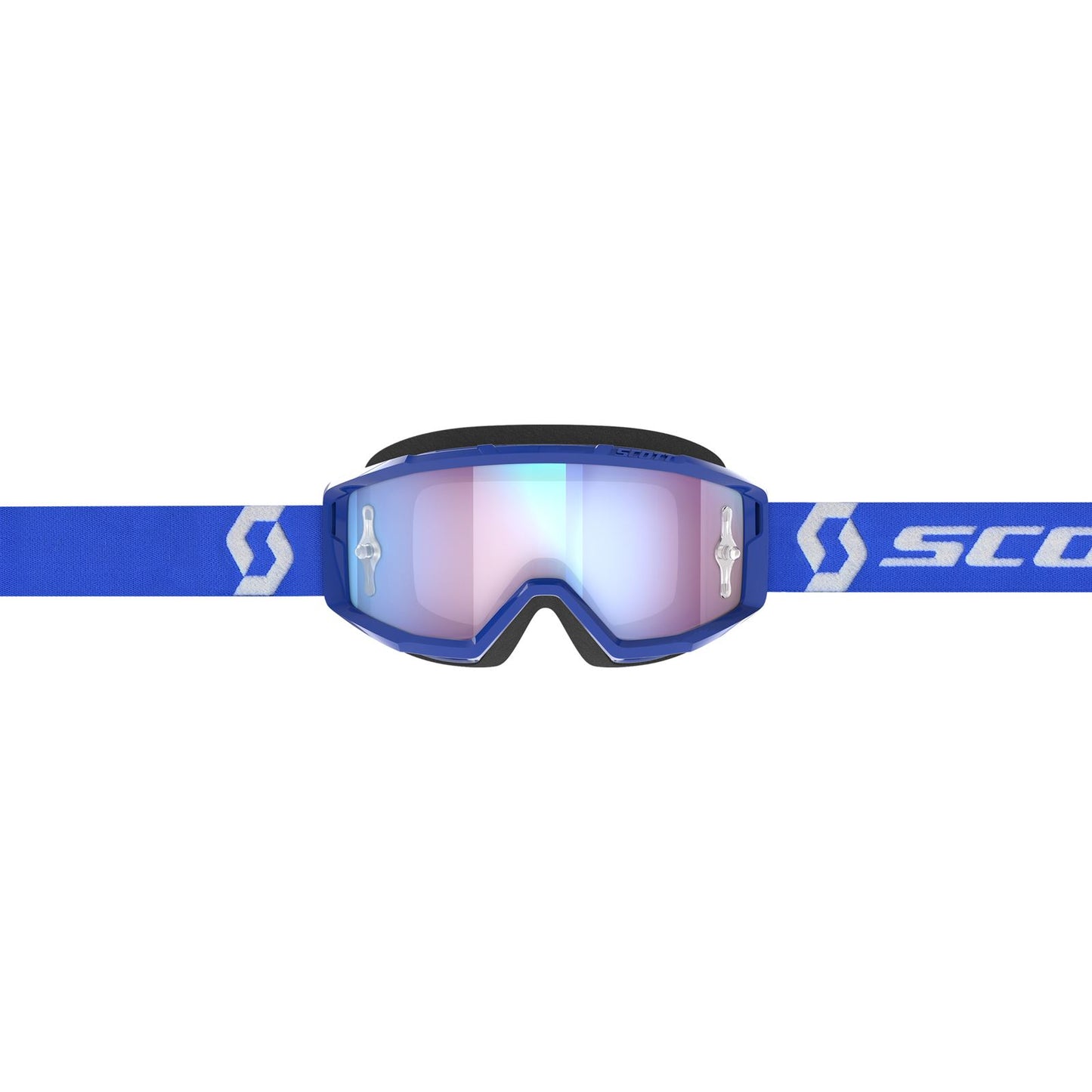 Scott Primal Goggles - Blue/White/Blue Chrome Works 278597-1006349_933691