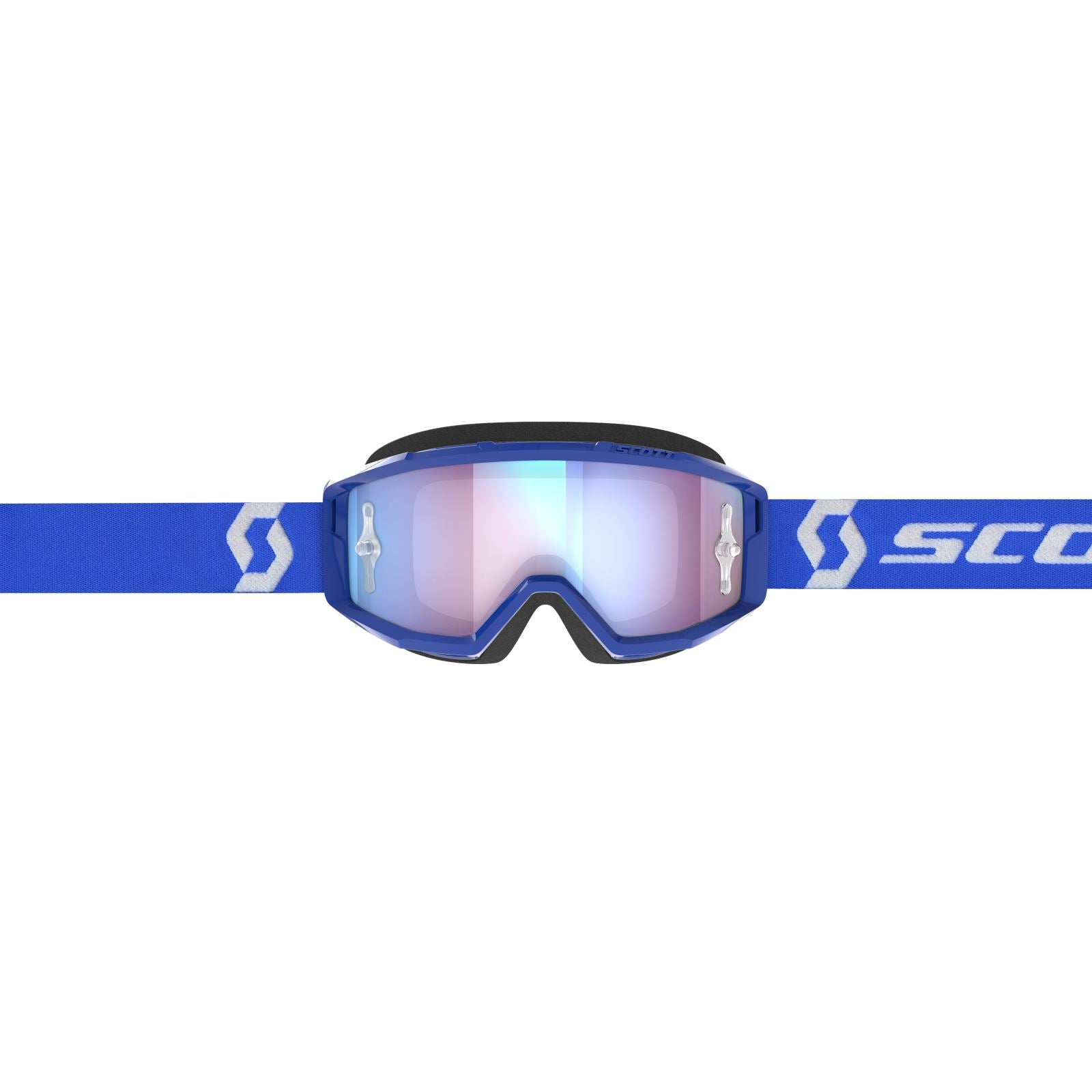 Scott Primal Goggles - Blue/White/Blue Chrome Works 278597-1006349_1142433