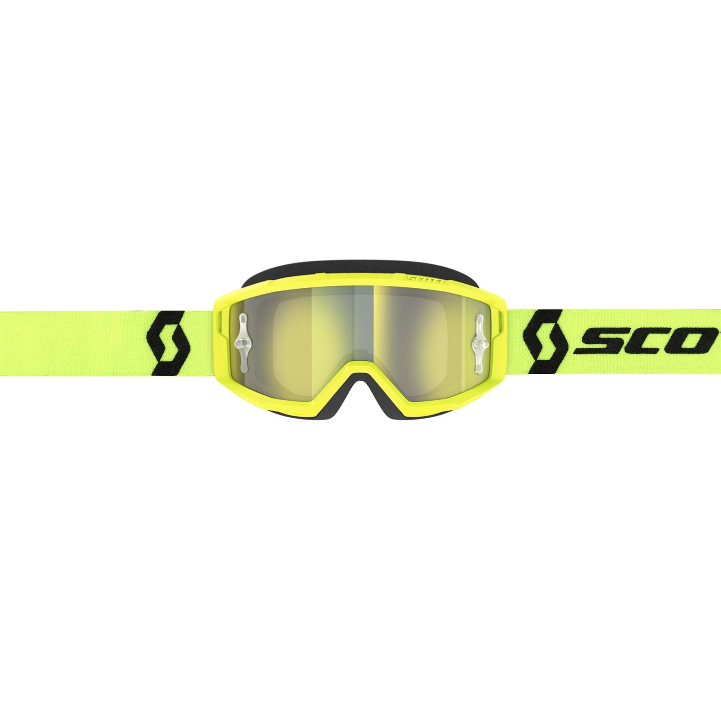 Scott Primal Goggles - Yellow/Black/Yellow Chrome Works 278597-1017289_933697