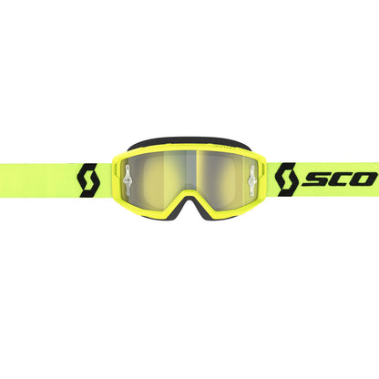 Scott Primal Goggles - Yellow/Black/Yellow Chrome Works 278597-1017289_933697