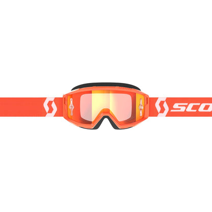 Scott Primal Goggles - Orange/White/Orange Chrome Works 278597-1362280_933700