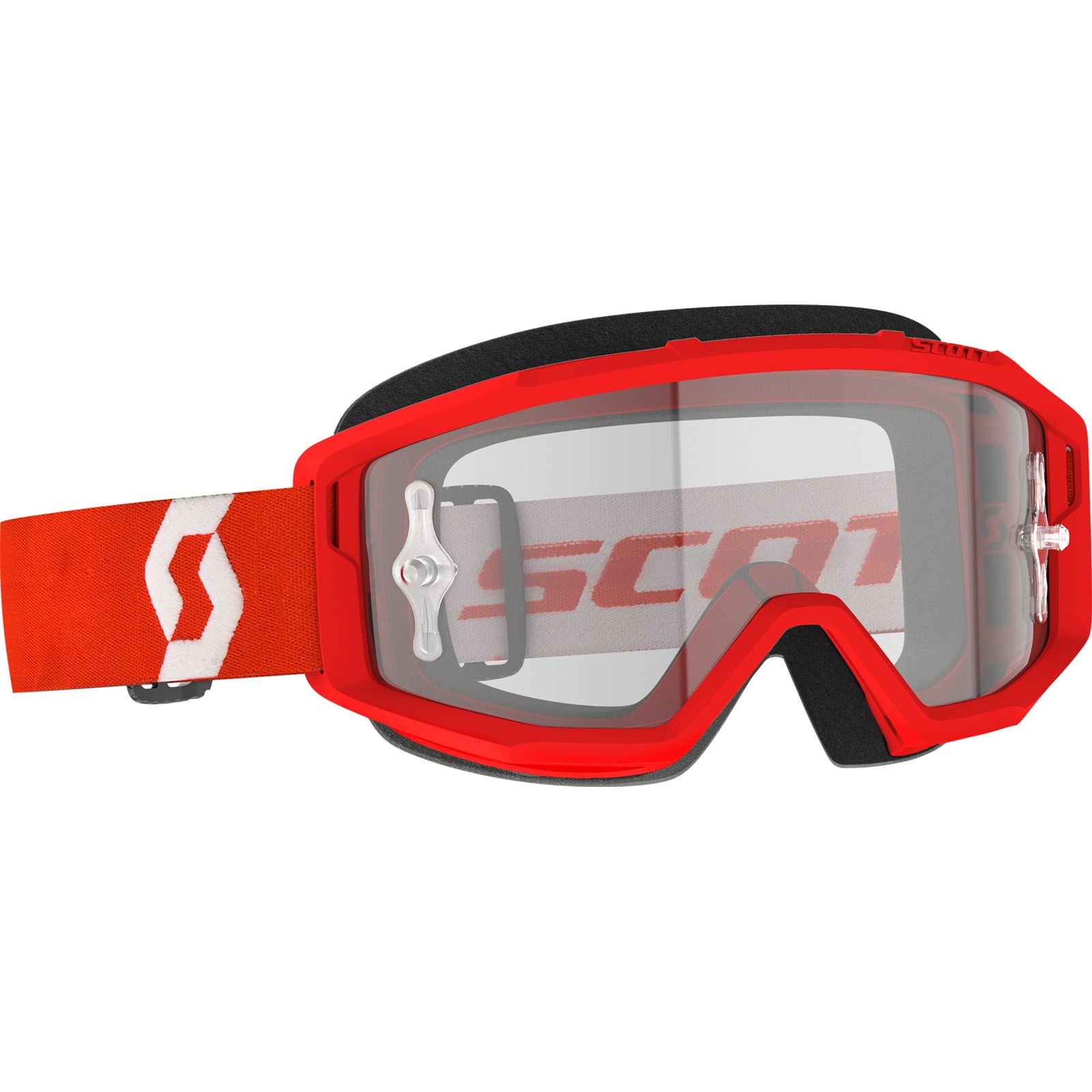 Scott Primal Goggles - Red/White/Clear Works 278598-1005113_933705