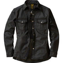 ScorpionEXO Covert Women's Wax Denim Riding Shirt Black - Large OPEN BOX [MPN: 52101-5]_2725615